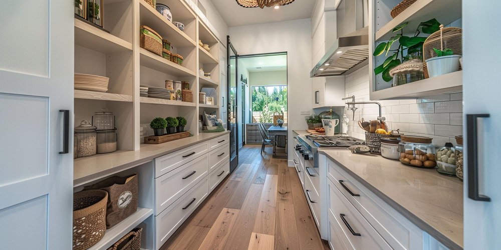 custom kitchen pantry